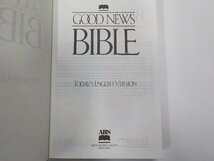 4K0271◆GOOD NEWS BIBLE TODAY'S ENGLISH VERSION AMERICAN BIBLE SOCIETY▼_画像3