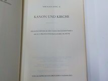 A1125◆KANON UND KIRCHE NIKOLAUS APPEL VERLAG BONIFACIUS-DRUCKEREI PADERBORN▼_画像3