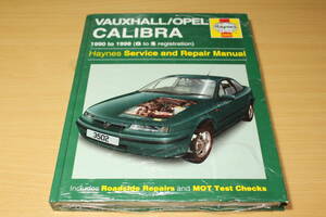 未使用 OPEL CALIBRA 1990-1998 サービス リペア マニュアル ヘインズ 整備書 洋書 オペル