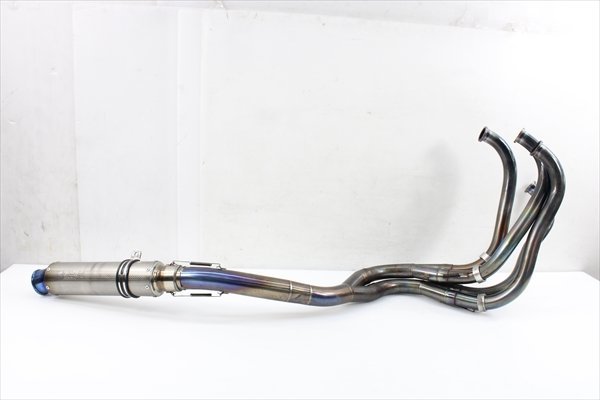 クリアランス卸し売り チタン エキパイ zrx1100 ガスケット含む www