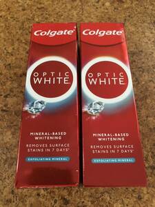 （コルゲート） Colgate OPTIC WHITE 歯磨き粉 VOLCANIC MINERAL (100g オプティックホワイト)