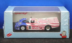 1/64 スパークモデル Porsche 956 No.8 3rd 24H Le Mans 1986 G.Follmer J.Morton K.Miller ポルシェ ●