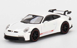 1/64 MINI-GT Porsche ポルシェ 911 (992) GT3 ホワイト (左ハンドル) 【478】