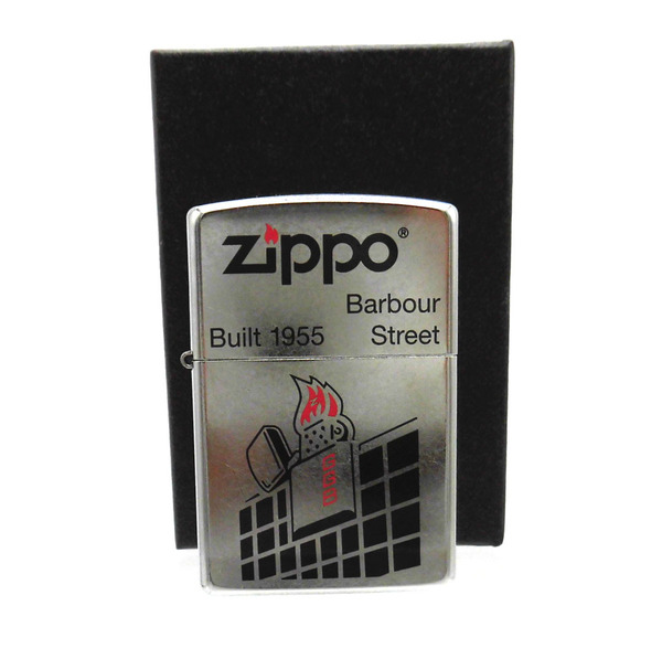 Г新品 ZIPPO ジッポー 33 Barbour Street ZIPPO本社ビル オイルライター 2015年製