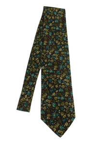 *Christian Dior MONSIEUR Christian Dior silk 100% small floral print necktie 
