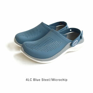  postage included Crocs light ride 360 clog blue Steel M10W12 28.0cm ( Hokkaido . Okinawa only postage . thousand jpy it takes )