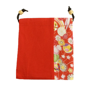  Japanese style pouch ( red )