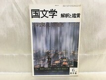 e04-19 / 国文学 解釈と鑑賞　昭和55/6 第45巻6号　文学空間としての都市 1980年_画像1