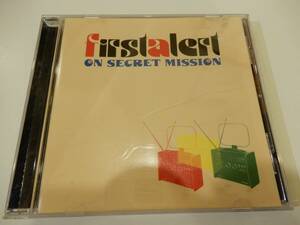 ★●送料185円！）FIRST ALERT「ON SECRET MISSION」シングル、There's No Tomorrow、Wet-Love Shakes、2000年