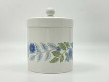 WEDGWOOD ウェッジウッド CLEMENTINE Tea Caddie クレメンタイン ティーキャディー *L472_画像6