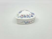 WEDGWOOD ウェッジウッド ANGELA Small 7cm Heart Box アンジェラー 小 7cm ハート ボックス *L467_画像2