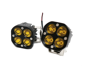 LEDフォグランプ 40w 12/24V対応 フォグランプ 2個セット オフロード ハマーラングラーJEEP ジムニートラック イエロー