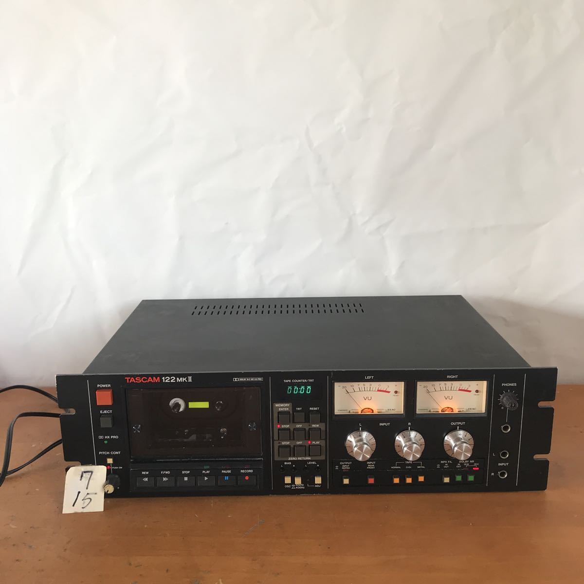 ヤフオク! -「tascam 122」(カセットデッキ) (オーディオ機器)の落札