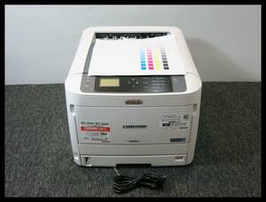 *OKI C824DN цвет LED лазерный принтер - утиль Osaka / самовывоз ограничение *3B197