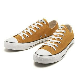 コンバース スエード オールスター オックス 23.5cm US4.5 定価11000円 マスタード CONVERSE SUEDE ALL STAR OX スニーカー