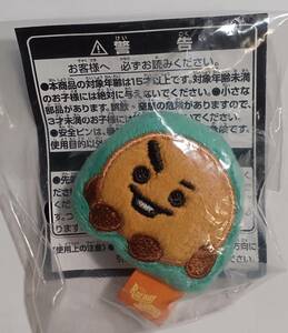 BT21 ぬいぐるみバッジ Railway　Journey　SHOOKY　約5cm　未開封　送料無料追跡有　非売品　レア　マスコット