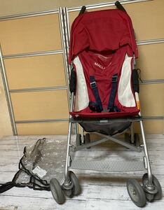 23A05-21G:MACLAREN QUEST McLAREN Quest stroller red light carrying easily *England