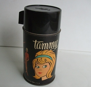  that time thing Vintage 60's ALADDIN Aladdin company manufactured Tammytami- Chan flask 1964 IDEAL TOY America miscellaneous goods retro 