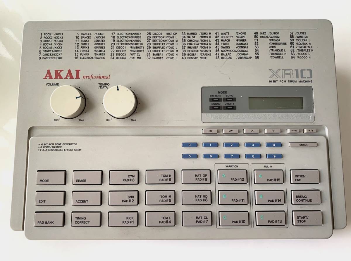 ヤフオク! -「akai xr10」(リズムマシン) (DTM、DAW)の落札相場・落札価格