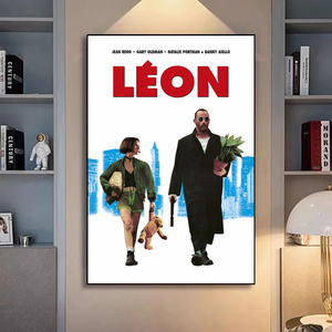 LEON レオン 大 ポスター 70x50cm グッズ 海外 映画 おしゃれ ジャン・レノ ナタリー・ポートマン キャンバス フォト アート 6