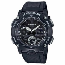 CASIO/カシオ G-SHOCK/ジーショック GA-2000シリーズ モノトーン ANALOG-DIGITAL クォーツ メンズ 腕時計 GA-2000S-1AJF_画像1