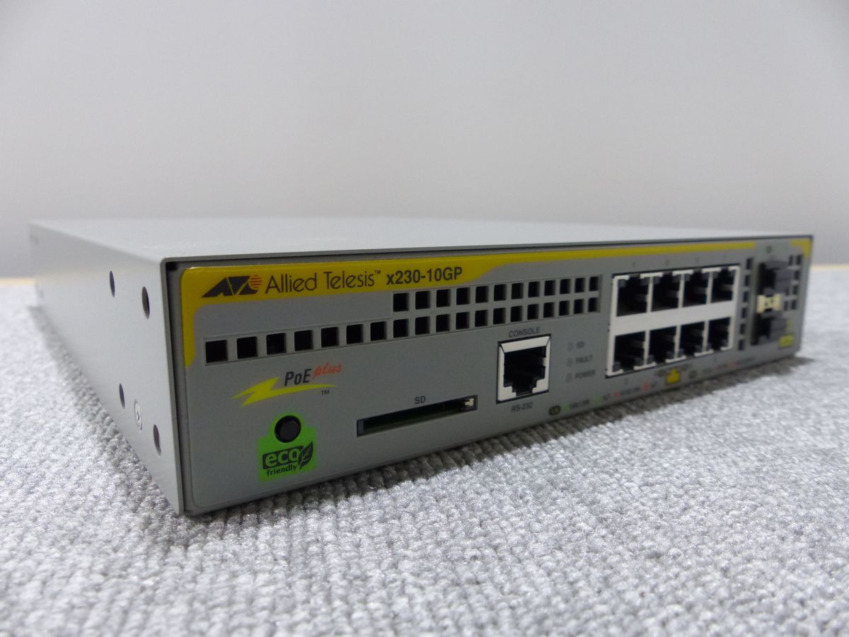 サービスを】 アライドテレシス AT-x230-10GP-T7アカデミック 1436RT7