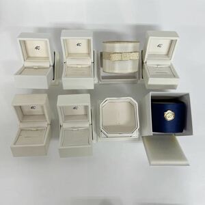 4*C ювелирные изделия для кольцо для коробка кейс пустой коробка BOX 8 шт. комплект 