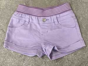 キッズ　女の子　パンツ　100cm 紫