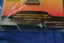 SONY ソニー　ExpressCard34　カードリーダー メモリースティック PRO-HG Duo 対応 MSAC-EX1_画像2