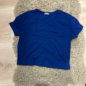 ジーユー 半袖ショートTシャツ XL