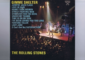 インサート付き 国内盤 LP The Rolling Stones / Gimme Shelter / ローリング・ストーンズ ギミー・シェルター SLC-380