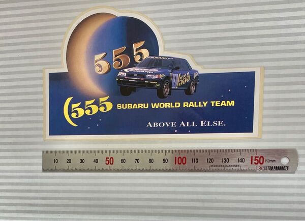 SUBARU WORLD RALLY TEAM ステッカー　スバル　ラリー