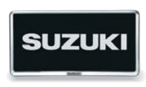 ワゴンRカスタムZ MH55S MH95S：純正 ナンバープレートリム 1台分(2枚)(カラー選択)