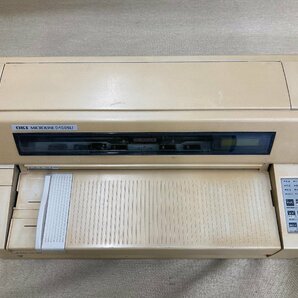 ひたちなか店【ジャンク品】OKI MICROLINE 8480SU コンセント欠品 スタッカサポート ドットインパクトプリンターの画像1