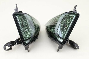 ZX-6R ZX-10R D型 スモーク LEDフロントウインカー ER-6f ER-6n Ninja650R スモークウインカー ZXT00D ZX636C ZX600R KAWASAKI カワサキ