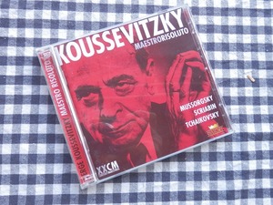 ◆【セルゲイ・クーセヴィツキー★マエストロ・リゾルート Koussevitzky: Mussorsky, Scriabin & Tchaikovsky (2CD Set) 】
