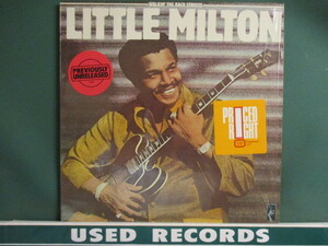 Little Milton ： Walkin' The Back Streets LP (( 1972～1974 STAX 未発表含む / Eight Men And Four Women / 落札5点で送料無料
