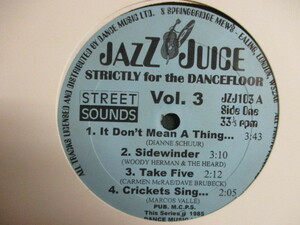 VA ： Jazz Juice Vol.3 12'' (( Rare Groove / Diane Schuur / Marcos Valle 他 / 落札5点で送料無料