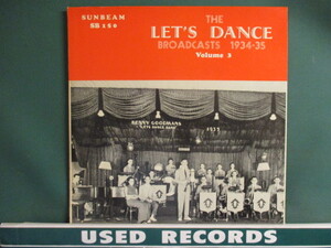 Benny Goodman And His Orchestra ： The Let's Dance Broadcasts 1934-1935 LP (( Big Band / Swing Jazz / 落札5点で送料無料