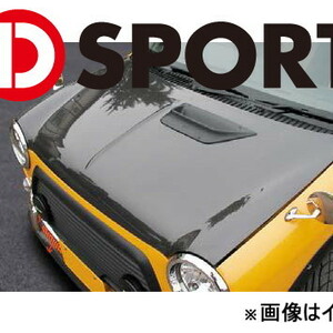 Dスポーツ エアロボンネット(未塗装)ミラジーノ L700S系 1998/10～2004/11 53301-A012-KX D-SPORT エアロ 外装 エクステリア