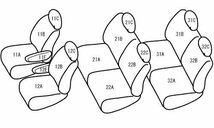 ベレッツァ シートカバー カジュアルG ステップワゴン RF1/RF2[1996/05～2001/03 8人乗り車]H026 Bellezza_画像5