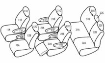 ベレッツァ シートカバー カジュアルエスライン エスティマ ACR50W/ACR55W/GSR50W/GSR55W[2012/05～2016/05 7人乗り車]T298 Bellezza_画像6