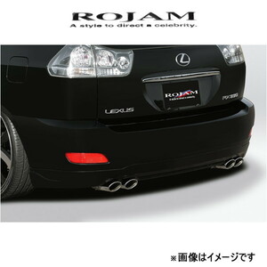 ロジャム マフラー DTM エキゾーストシステム ブラックシリーズ Ver.2 HIGH ステンレスモデル ハリアー ACU30W 31-H-HA30215 ROJAM