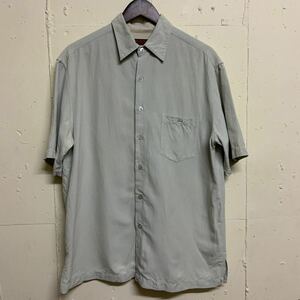 TORI RICHARD HONOLULU M 半袖 半袖シャツ SHIRT アロハシャツ 古着 ユーズド 刺繍 鳥 アニマル柄