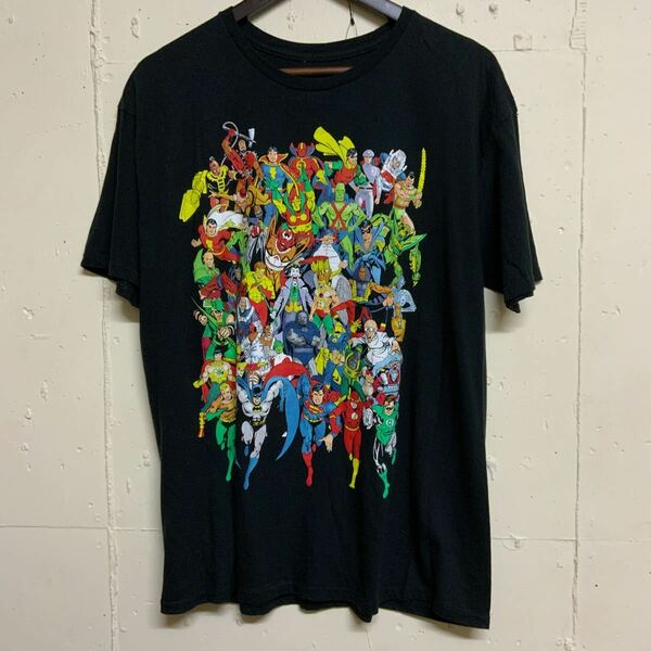 DC COMICS ORIGINALS 半袖Tシャツ Tシャツ プリントTシャツ XL 古着 ユーズド ブラック