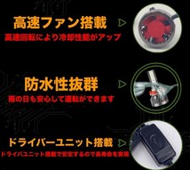 2色切替可能 ライムイエロー & ホワイト アップルグリーン 角度調整可能 16000ルーメン HB4 LEDヘッドライト フォグランプ_画像2