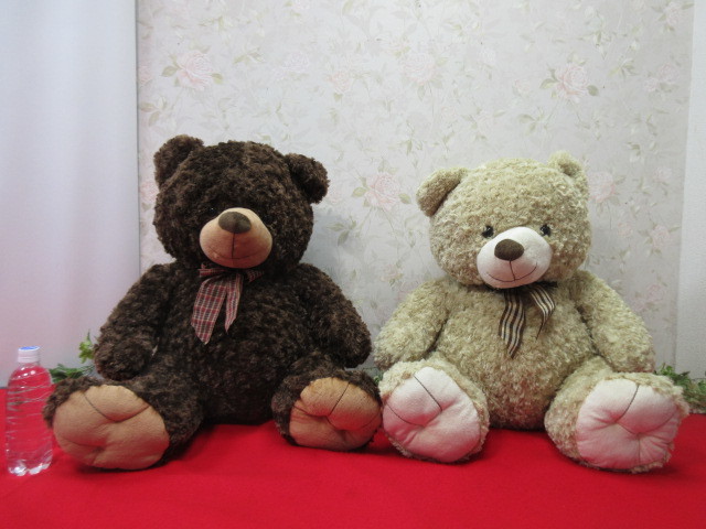 realstephh.com - 18000円 ハンドメイド くまのぬいぐるみ(2体セット