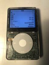iPod Classic 第5.5世代256GBスケルトン電池新品_画像1