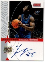 【KWAME BROWN】2002-03 Stadium Club Lone Star Signatures #LSKB 083/250_画像1