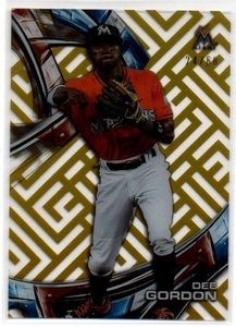 【DEE GORDON】2016 Topps High Tek Gold Rainbow #HTDG 24/60